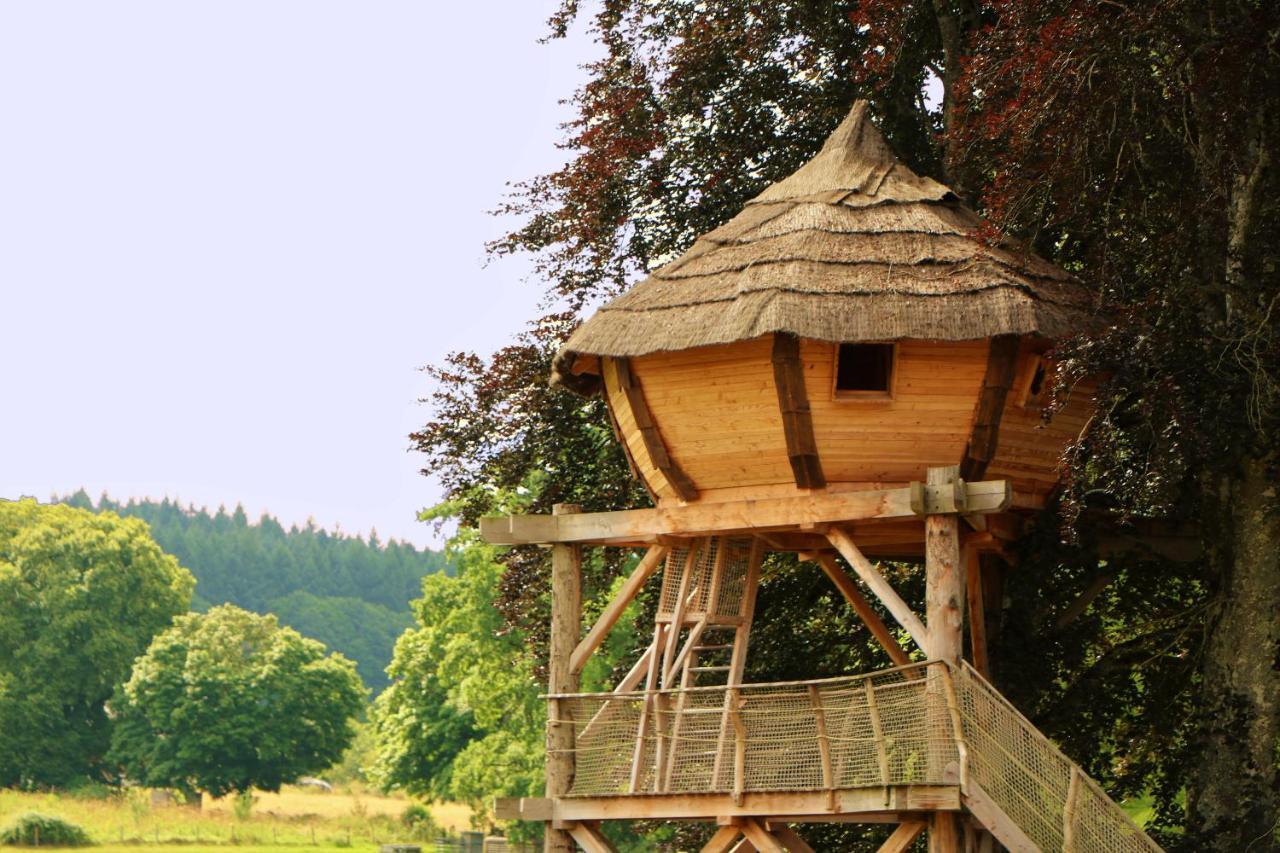Cabane Perchee Dans Les Arbres Saint-Hilaire-en-Morvan Luaran gambar